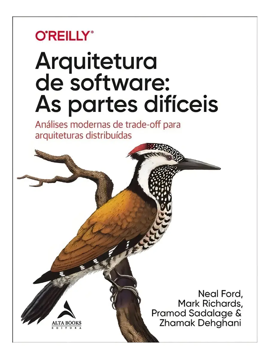 Capa do livro Arquitetura de Software: As Partes Difíceis