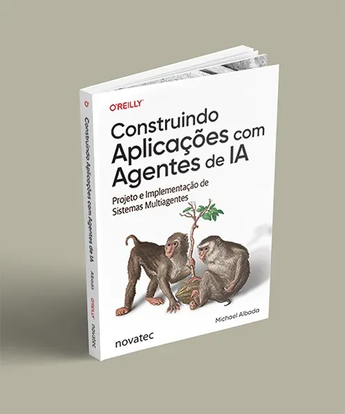 Capa do livro Construindo Aplicações com Agentes de IA