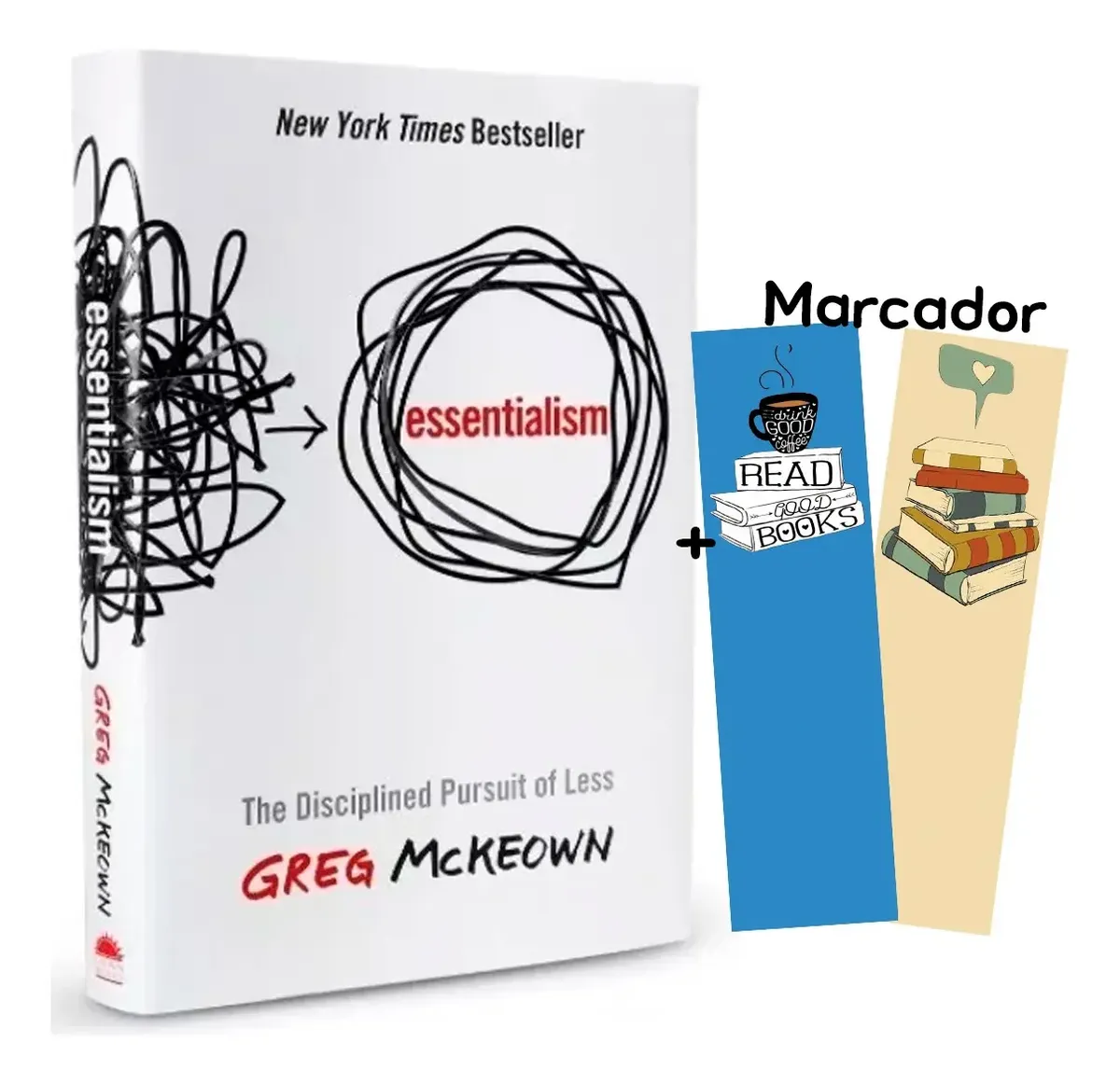 Capa do livro Essencialismo: A Disciplinada Busca por Menos