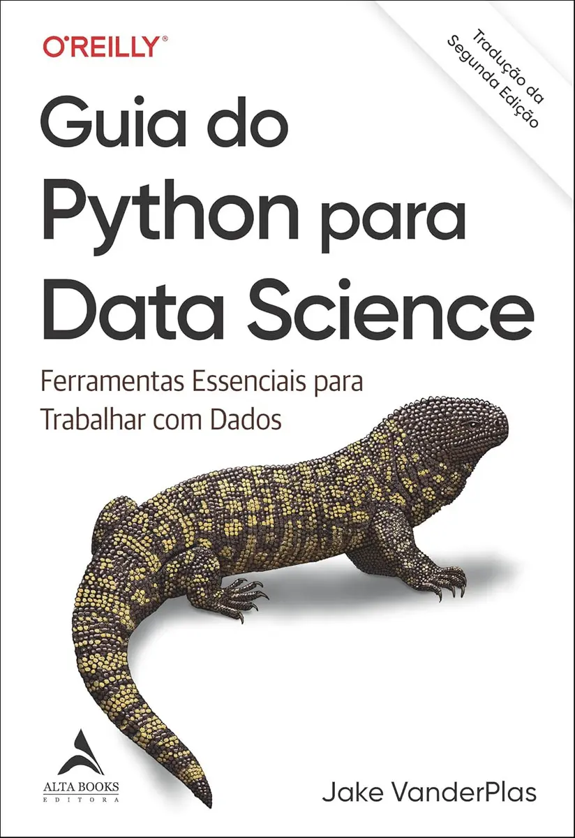 Capa do livro Guia do Python para Data Science