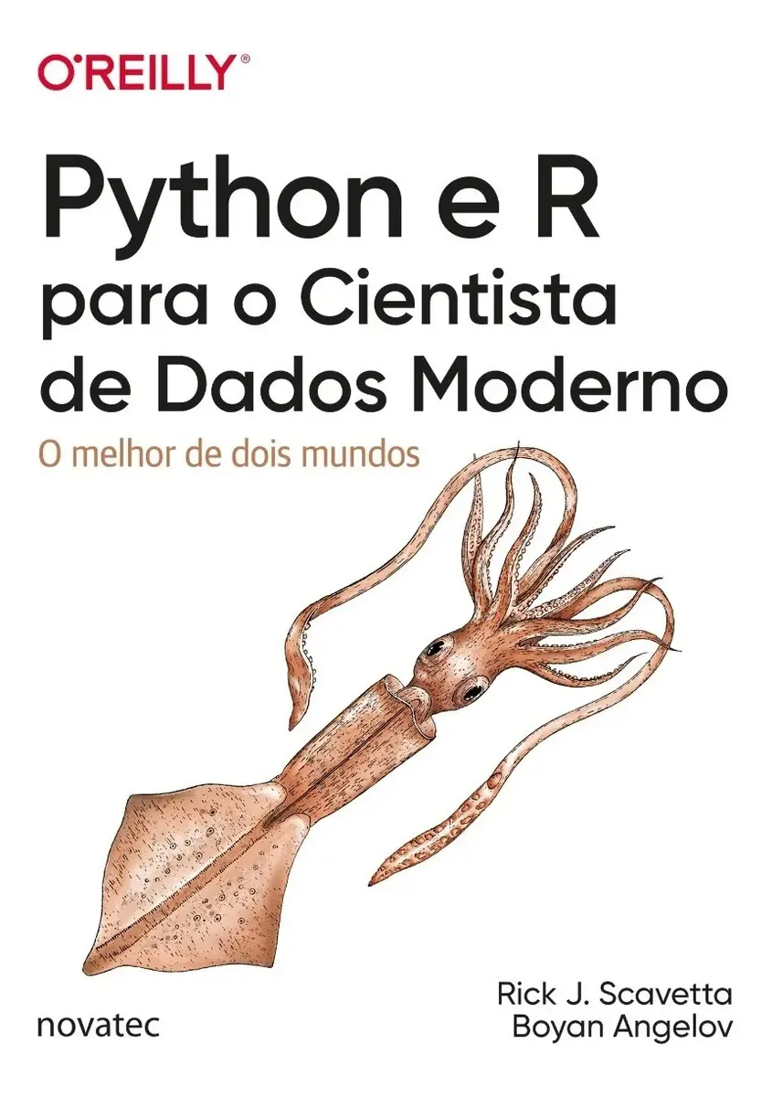 Capa do livro Python e R para o Cientista de Dados Moderno